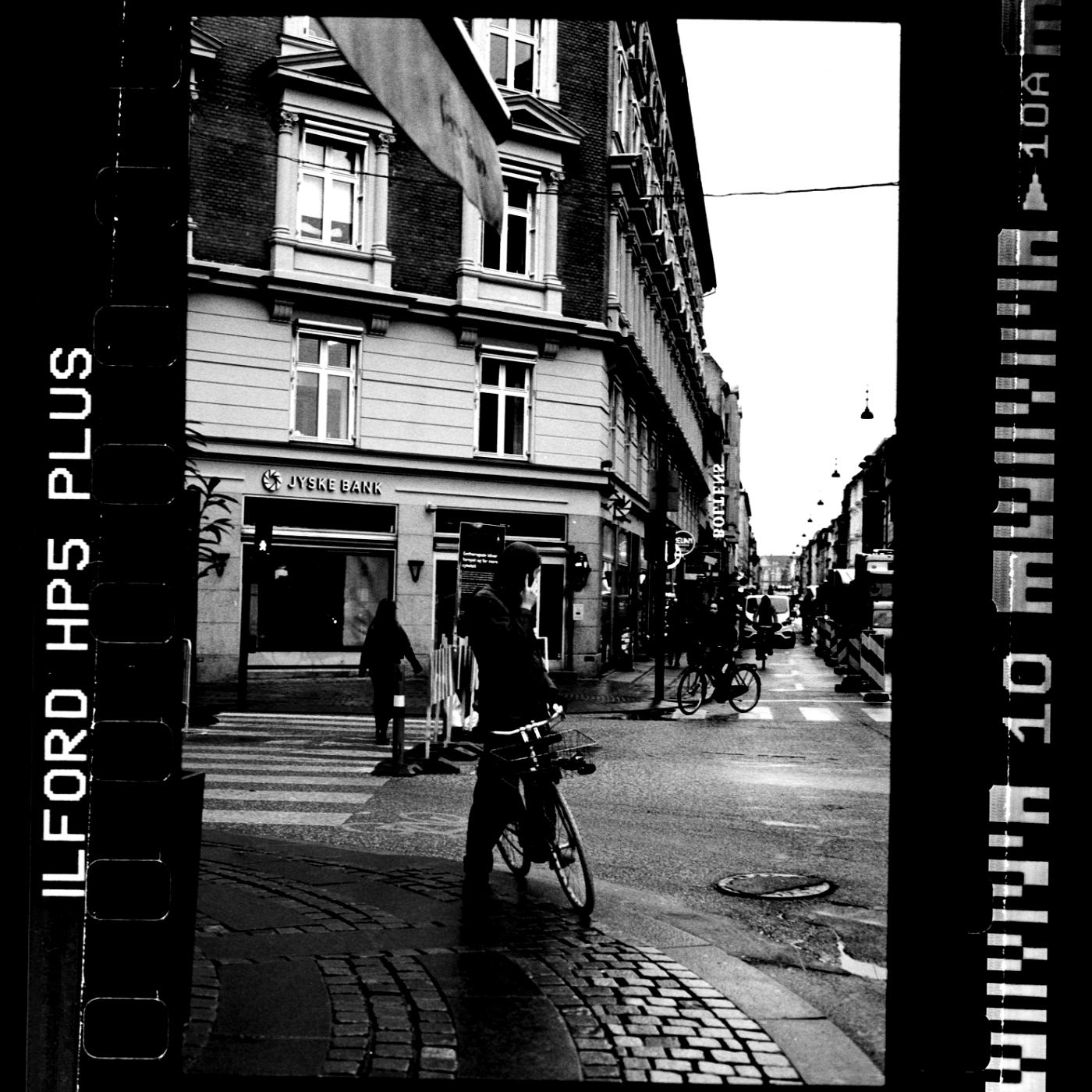 Fotografia analogica a colori scattata in viaggio